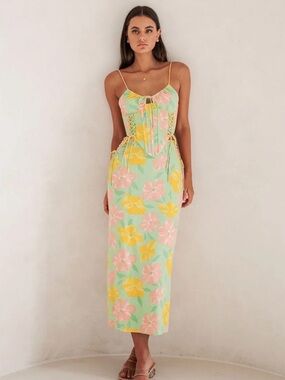 Sabo Skirt Pastel Floral Set